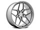 Rohana Wheels RFX11 Brushed Titanium Wheel; Rear Only; 20x10.5 (15-23 Mustang, Excluding GT500)