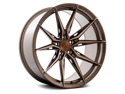 Rohana Wheels RFX13 Brushed Bronze Wheel; 20x9 (15-23 Mustang, Excluding GT500)