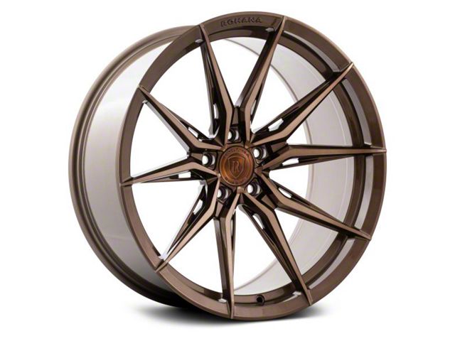 Rohana Wheels RFX13 Brushed Bronze Wheel; Rear Only; 20x10.5 (15-23 Mustang, Excluding GT500)