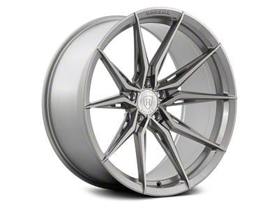 Rohana Wheels RFX13 Brushed Titanium Wheel; Rear Only; 20x10.5 (15-23 Mustang, Excluding GT500)