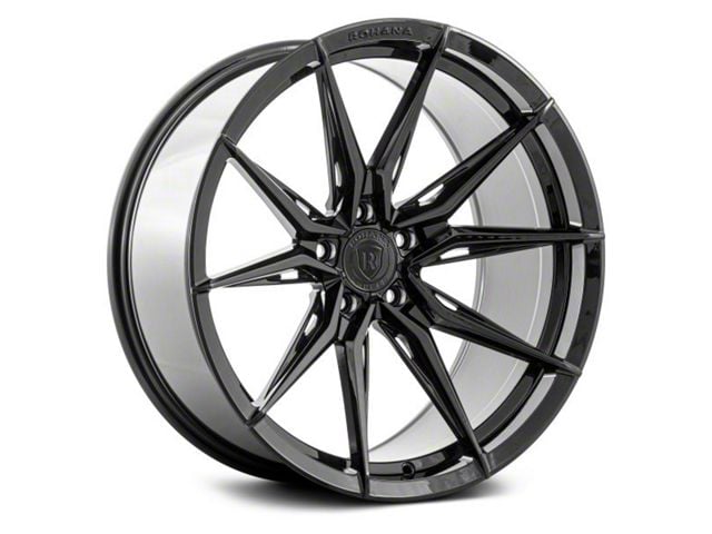 Rohana Wheels RFX13 Gloss Black Wheel; 20x9 (15-23 Mustang, Excluding GT500)
