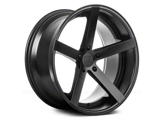 Rohana Wheels RC22 Matte Black Wheel; 20x10 (05-09 Mustang)