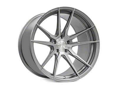 Rohana Wheels RFX2 Brushed Titanium Wheel; 20x10; 40mm Offset (05-09 Mustang)