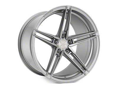 Rohana Wheels RFX15 Brushed Titanium Wheel; 20x10; 20mm Offset (06-10 RWD Charger)