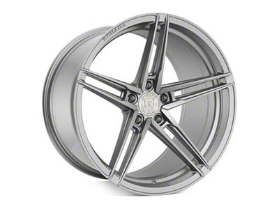 Rohana Wheels RFX15 Brushed Titanium Wheel; Rear Only; 20x11 (06-10 RWD Charger)