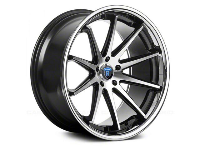 Rohana Wheels RC10 Gloss Black Machined Wheel; 20x10 (10-15 Camaro)