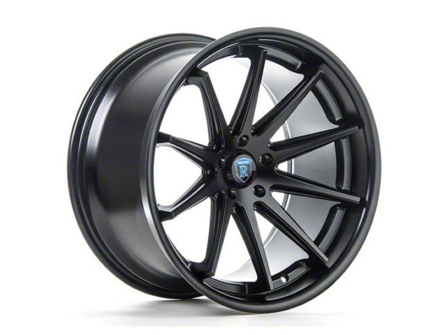 Rohana Wheels RC10 Matte Black Wheel; 19x8.5 (10-15 Camaro, Excluding ZL1)