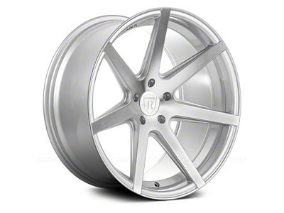Rohana Wheels RC7 Silver Machined Wheel; 20x10 (10-15 Camaro)