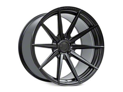 Rohana Wheels RFX1 Matte Black Wheel; Rear Only; 20x11; 40mm Offset (10-15 Camaro)