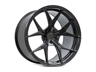 Rohana Wheels RFX5 Matte Black Wheel; 20x9; 20mm Offset (10-15 Camaro, Excluding ZL1)