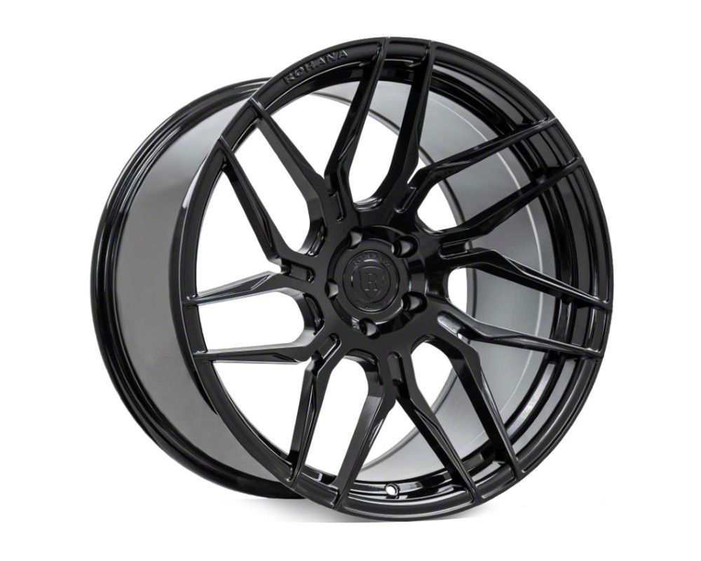 Rohana Wheels Camaro RFX7 Gloss Black Wheel; Right Directional 