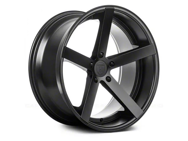 Rohana Wheels RC22 Matte Black Wheel; 20x10 (10-14 Mustang)