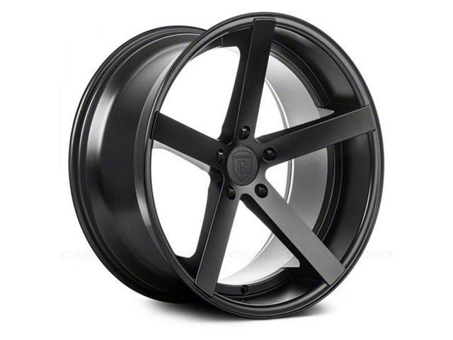 Rohana Wheels RC22 Matte Black Wheel; 20x9 (10-14 Mustang)