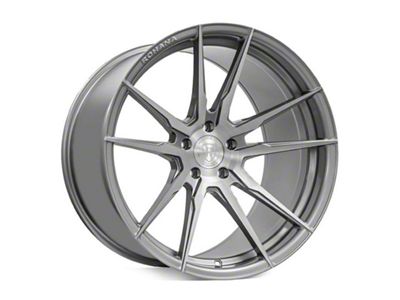 Rohana Wheels RFX2 Brushed Titanium Wheel; 20x9 (10-14 Mustang)