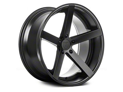 Rohana Wheels RC22 Matte Black Wheel; 20x10; 40mm Offset (24-25 Mustang)