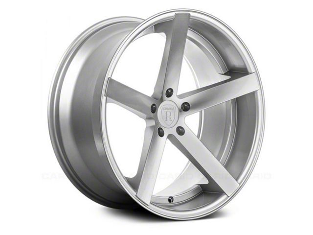 Rohana Wheels RC22 Silver Machined Wheel; 20x10 (2024 Mustang)