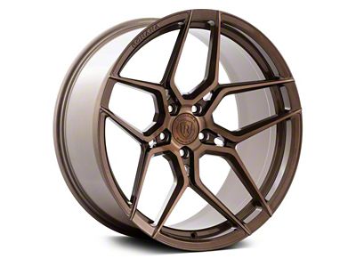 Rohana Wheels RFX11 Brushed Bronze Wheel; 20x9 (2024 Mustang)