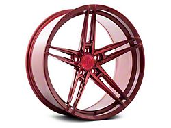 Rohana Wheels RFX15 Gloss Red Wheel; Rear Only; 20x10.5; 38mm Offset (24-25 Mustang)