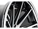 Rohana Wheels RC10 Gloss Black Machined Wheel; 20x10 (16-24 Camaro)
