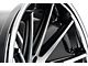 Rohana Wheels RC10 Gloss Black Machined Wheel; 20x9 (16-24 Camaro)