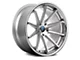 Rohana Wheels RC10 Silver Machined with Chrome Lip Wheel; 20x10 (16-24 Camaro)