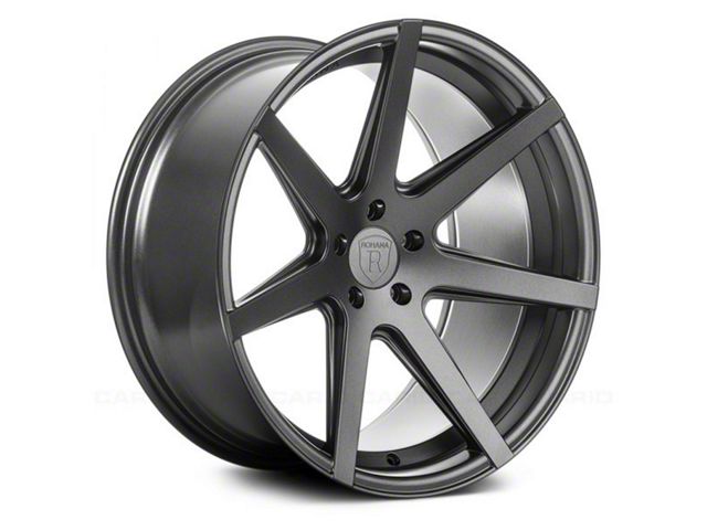 Rohana Wheels RC7 Matte Graphite Wheel; 20x10 (16-24 Camaro)