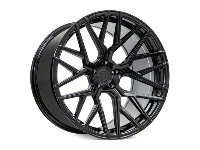 Rohana Wheels RFX10 Gloss Black Wheel; Rear Only; 20x11 (16-24 Camaro)