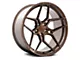 Rohana Wheels RFX11 Brushed Bronze Wheel; Rear Only; 20x11 (16-24 Camaro)