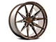 Rohana Wheels RFX13 Brushed Bronze Wheel; Rear Only; 20x11 (16-24 Camaro)