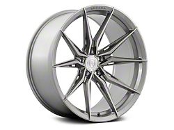 Rohana Wheels RFX13 Brushed Titanium Wheel; Rear Only; 20x11; 35mm Offset (16-24 Camaro)