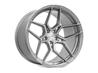 Rohana Wheels RFX11 Brushed Titanium Wheel; 20x10 (08-23 RWD Challenger, Excluding Widebody)