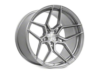 Rohana Wheels RFX11 Brushed Titanium Wheel; Rear Only; 20x11 (08-23 RWD Challenger, Excluding Widebody)