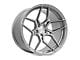 Rohana Wheels RFX11 Brushed Titanium Wheel; Rear Only; 20x11 (08-23 RWD Challenger, Excluding Widebody)