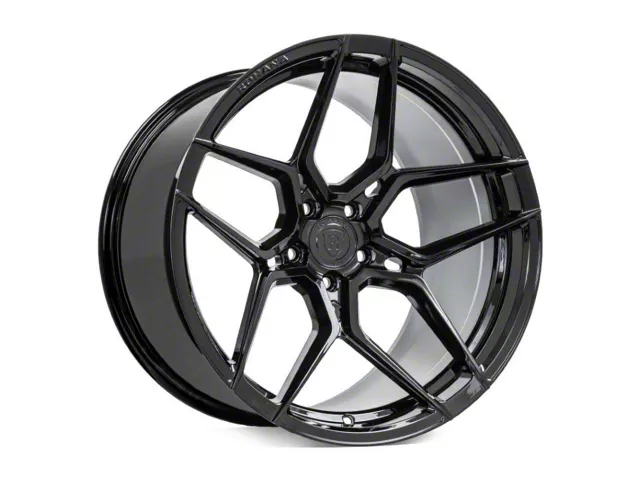 Rohana Wheels RFX11 Gloss Black Wheel; Rear Only; 20x11 (08-23 RWD Challenger, Excluding Widebody)