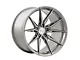 Rohana Wheels RFX13 Brushed Titanium Wheel; 20x10 (08-23 RWD Challenger, Excluding Widebody)