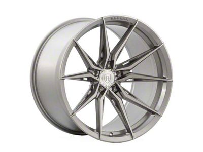 Rohana Wheels RFX13 Brushed Titanium Wheel; Rear Only; 20x11 (08-23 RWD Challenger, Excluding Widebody)
