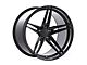 Rohana Wheels RFX15 Gloss Black Wheel; Rear Only; 20x11 (08-23 RWD Challenger, Excluding Widebody)