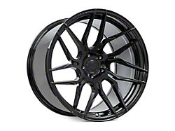 Rohana Wheels RFX7 Gloss Black Wheel; Rear Only; Left Directional; 20x11; 20mm Offset (08-23 RWD Challenger, Excluding Widebody)