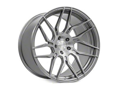 Rohana Wheels RFX7 Titanium Wheel; Rear Only; Left Directional; 20x11 (08-23 RWD Challenger, Excluding Widebody)