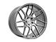 Rohana Wheels RFX7 Titanium Wheel; Rear Only; Right Directional; 20x11 (08-23 RWD Challenger, Excluding Widebody)