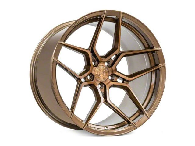 Rohana Wheels RFX11 Brushed Bronze Wheel; 20x10 (11-23 RWD Charger, Excluding Widebody)