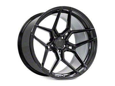 Rohana Wheels RFX11 Gloss Black Wheel; Rear Only; 20x11 (11-23 RWD Charger, Excluding Widebody)