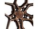 Rohana Wheels RFX11 Brushed Bronze Wheel; Front Only; 20x9 (14-19 Corvette C7)
