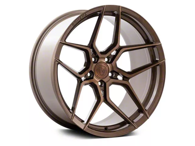 Rohana Wheels RFX11 Brushed Bronze Wheel; Rear Only; 20x12 (14-19 Corvette C7)