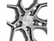Rohana Wheels RFX11 Brushed Titanium Wheel; Front Only; 19x9.5 (14-19 Corvette C7)