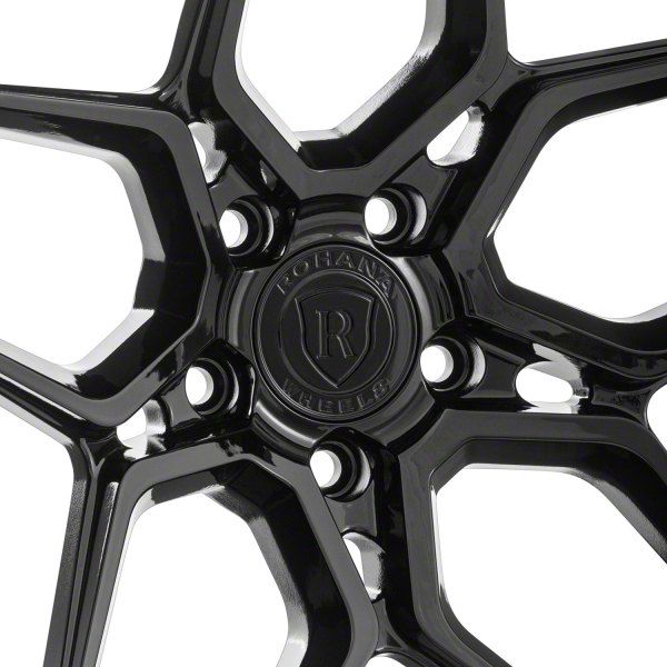 Rohana Wheels Corvette RFX11 Gloss Black Wheel; Front Only; 19x9.5