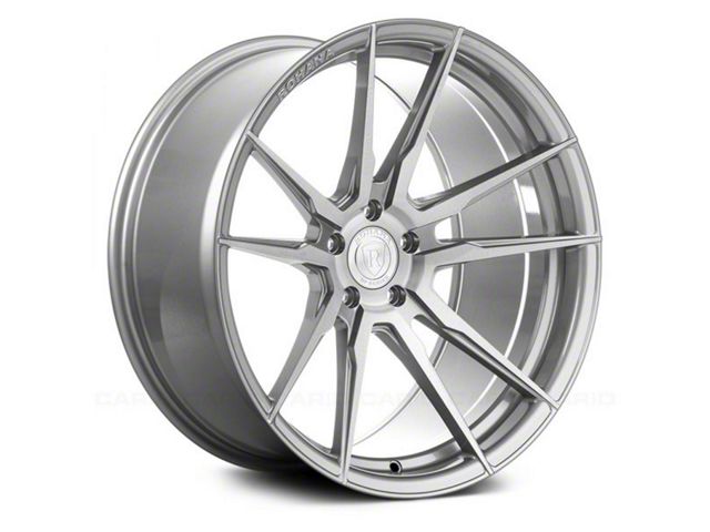 Rohana Wheels RFX2 Brushed Titanium Wheel; Front Only; 19x9.5 (14-19 Corvette C7)