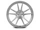 Rohana Wheels RFX2 Brushed Titanium Wheel; Front Only; 20x9 (14-19 Corvette C7)