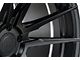 Rohana Wheels RFX2 Matte Black Wheel; Front Only; 19x9.5 (14-19 Corvette C7)