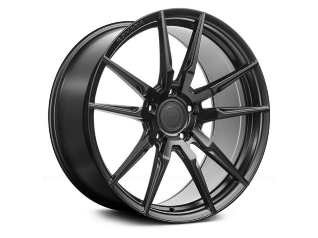 Rohana Wheels RFX2 Matte Black Wheel; Front Only; 20x9 (14-19 Corvette C7)